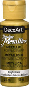 DecoArt Dazzling Metallics Acrylic Paint 2oz-Bright Bass...