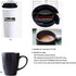 Coffee Mug Lids, KSENDALO Thicker Eco Reusable Silicone Travel Mug Lids(3.15"Inner Diameter,3.43"Outer Diameter), Silicone Cup Cover Set,Mix-color...