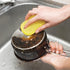6 Pack Multi-Purpose Scrub Sponges for Kitchen 6 Colors, Non-Scratch Microfiber Sponge with Heavy Duty Scouring Power, Effortless Cleaning of Dish...
