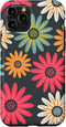 iPhone 11 Pro Floral Daisy Flowers Pink Green Orange Grey Pattern AEN021 Case...