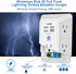 5-Outlet Surge Protector Wall Charger with 4 USB Ports - 1680J Multi Plug for Home, Office, Travel...