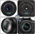 52mm HD UV Filter for D5300 D3500 D850 D7500 Camera w/AF-S DX 18-55mm f/3.5-5.6G Lens, Fire Rock UV Filter for Canon EOS 90D, Rebel T7 w/EF-M 55-2...