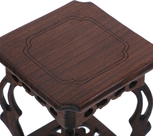 Ciieeo 2pcs Base Flower Pot Base Home Decor Wood Plant Stand Planter Rack Flowerpot Holder Base Home Display Pedestal Planter Holder Planter Stand...