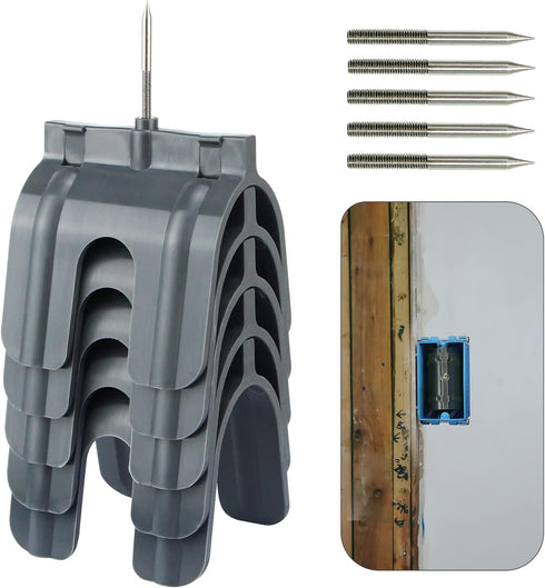 Outlet Marker for Drywall Installation Easy Drywall Marking Tool for Electrical Outlets Electric Wire Protection Made with Strong ABS Plastic No M...