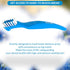 Denture Case with 2 Denture Cleaning Brushes, Retainer Case with Lid and Draining Basket for Cleaning and Storing…...