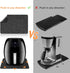 Heat Resistant Mat for Air Fryer, 2 Pcs Heat Resistant Pad Countertop Protector Mat Coffee Maker Mat for Countertops with Sliding Function for Air...