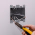 Newhouse Hardware 2-Gang PVC Old Work Electrical Outlet Box (3-Pack) | 25 cu. in. Plastic Junction Box for Switches, GFCI, or Duplex Receptacle Ou...