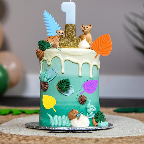 3 Pack Leaf Silicone Molds Fan Leaf Chocolate Mold Tropical Leaf Fondant Mold Palm Leaf Mold Monstera Leaf Chocolate Fondant Mold for Chocolate Ca...