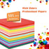 160 Sheets Origami Paper Double Sided for Arts & Crafts 20 Vivid Colors - 6 x 6 Inch Square Easy Fold Paper for Beginner...