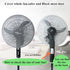 2 Pack 16" Fan Cover,Washable Pedestal Fan Dustproof Cover,Protect Kid Children Baby Finger Net Fan Mesh Cover,Summer Home Fan Safety Dust Cover,P...