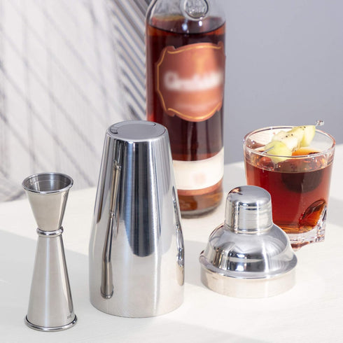 Briout Jigger for Bartending, Double Cocktail Jigger Japanese Premium 304 Stainless Steel Jigger 2 OZ 1 OZ with Measurements Inside...