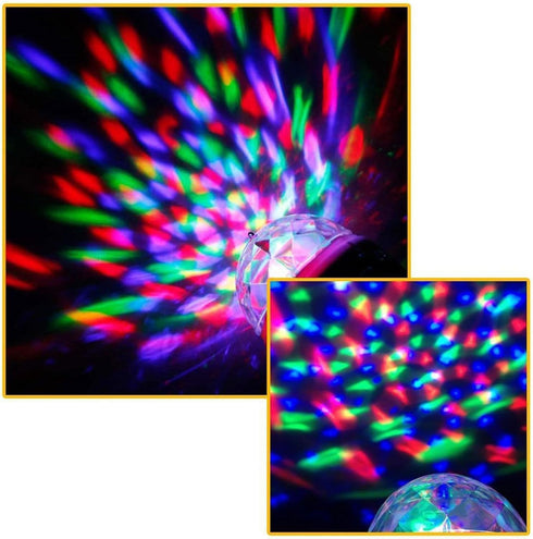 White Reading Lamp Colorful Sound Activated Ball USB Mini Disco Light Party KTV Neon Lamp Cool Desk Lamp?Lamps and Shades?Desk Lamps...