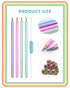 12PCS Rainbow Colored Pre-sharpened pencils HB #2, Eco-friendly and Plastic Free Recycled Paper Cute Fun Pencils for School Office Drawing and Wri...
