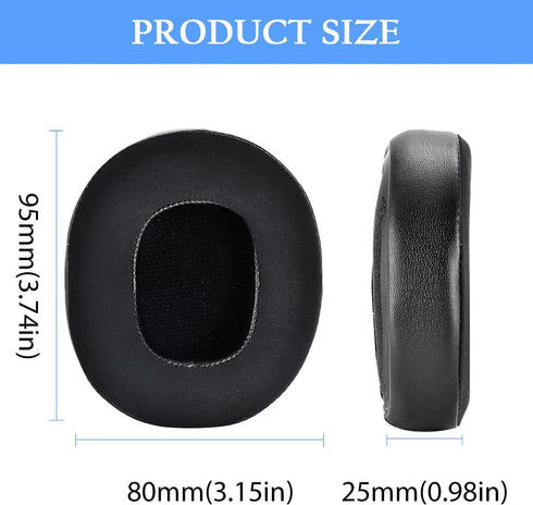 Adhiper Replacement Ear Pads for Skullcandy Crusher Wireless/Crusher ANC/Crusher Evo,Hesh ANC/Hesh Evo/Hesh 3,Venue ANC Headphone,Crusher Evo Cool...