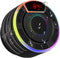 Bluetooth Speakers, IPX7 Waterproof Shower Speaker, Portable Speaker with LED Display, FM Radio, Suction Cup, Light Show, Built-in Mic, Best Gifts...