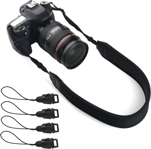 Camera Neck Strap, DSLR Shoulder Strap Sling Neoprene Padded Quick Disconnects...