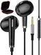 ACAGET 3.5mm Headphones Wired Earbuds for Samsung Galaxy A23 A14 A15 A03s S10 S9, Noise Canceling Semi in-Ear Headset 3.5mm Jack Stereo Earphones ...