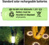1.2v NI-MH AA 800mah Rechargeable Batteries, 12 Pack Double A Rechargeable Battery for Solar Lights, String Lights Pathway Lights,Mouse, Keyboard...