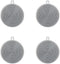 4PCS Silicone Dish Scrubber, Multipurpose Round Silicone Sponges Reusable Dish Brush Dish Brush for Kitchen Dish Dishes Fruits Vegetables(Gray)...