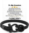 Back to School Supplies Graduation Gifts for Him First Day Gifts for Son Grandson Teenagers Black Bracelet...