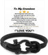 Back to School Supplies Graduation Gifts for Him First Day Gifts for Son Grandson Teenagers Black Bracelet...