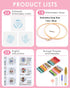 TINDTOP 3 Sets Embroidery Kit for Adult, Embroidery Kit Include Embroidery Cloth Hoops Threads for Craft Lover Hand Stitch with Embroidery Skill T...