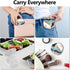 Retainer Case,Mouth Guard Case,Denture Case,Orthodontic Aligner Case With Mirror and Ventilation Holes Night Guard Case,Setting Sun...