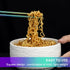 Metal Chopsticks Reusable 5 Pairs Multicolor Stainless Steel Chopsticks Dishwasher Safe Square Lightweight Non-Slip Chop Sticks Present Set...