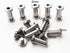 NC HAISDA 10 pcs EDC Knives Handle Pivot Pin Screw Survival Knife Rivets Pocket Folding Knife Shaft Fasteners 9mm Stainless Steel...