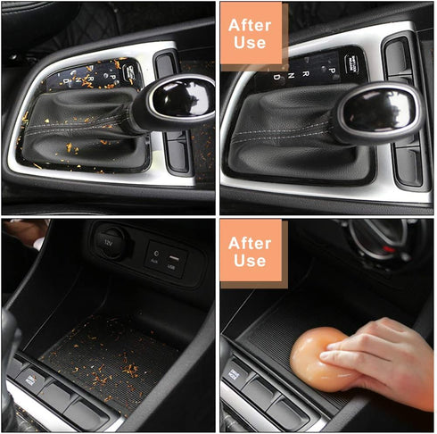 TICARVE Cleaning Gel for Car Detail Putty Car Vent Cleaner Putty Gel Detail Auto Tools Car Interior Cleaner Cleaning Mud for Car and Keyboard Clea...