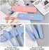 Travel Cutlery Set with Case, Lovely Unicorn Wheat Straw Portable Knife Fork and Spoon Set, Eco-Friendly Reusable Utensils for Lunch Box, Travel, ...