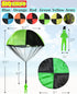 Parachute Toys for Kids, 6 Pack Top Outdoor toys, Parachute Men for Kids, Small Toys for Kids Ages 4-8 9 10 11 12 Year Old, Halloween trick or tre...