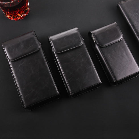 Holster for iPhone iPhone 15, 15 Pro, 14, 14 Pro, 13, 13 Pro, 12, 12 Pro, 11, 11 Pro, XR, Galaxy S24, S23, S22, Premium Leather Pouch with Belt Cl...