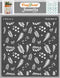 CrafTreat Fall Leaves Stencils for Painting on Wood, Wall, Tile, Canvas, Paper, Fabric and Floor - Falling Leaves Pattern Stencil - 6x6 Inches - R...