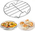 Konrisa Stainless Steel Steam Rack for Instant Pot Cooking Trivet Rack Holder Egg Steamer Basket Trivet Food Stand Air Fryer Rack for Pressure Coo...