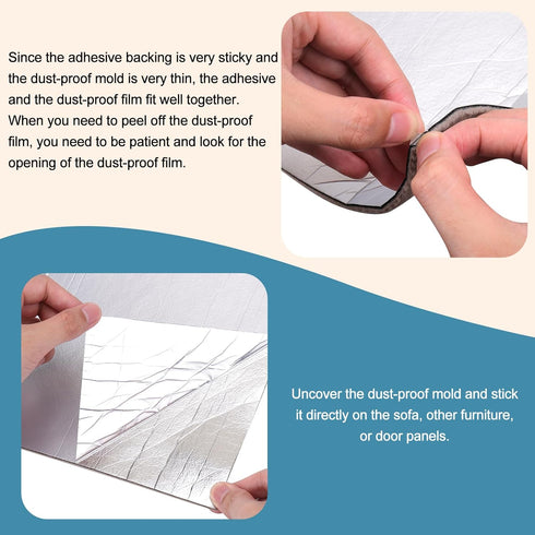 Palksky DIY Climbing Cat Scratcher Mat, 2Pack 39.4"X15.8" Trimmable Cat Scratching Post, Cat Scratching Mat Self-Adhesive Replacement, Cat Scratch...