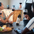 4 Packs Countertop Wine Rack, Silver Metal Small Wine Holder, Floating Wine Bottle Holder for Wine Bottle Storage, Cabinet, Pantry, Unique Tableto...