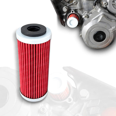 69mm long Motorcycle Engine Oil Filter for SX-F EXC EXC-F XCW XCFW FE450 FE501 FE570 FC450...