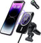 Upgraded for MagSafe Car Mount Charger, Magnetic Wireless Car Charger, Air Vent Magnetic Car Phone Mount Charger for MagSafe iPhone 14 13 12 Serie...