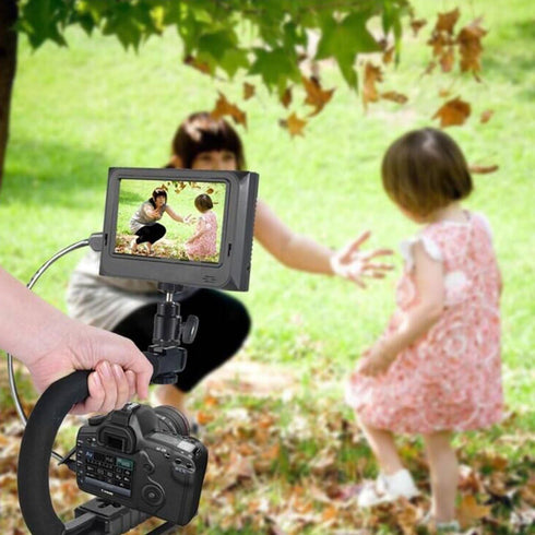 4in1 DSLR/Mirrorless/Action Camera +Camcorder +Smartphone Stabilizer Holder We-media YouTube Vlog Low Position Video Rig Mount Fit for GoPro Sony ...