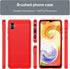 for Samsung Galaxy A04 Phone case, Shockproof, Scratch Resistant Carbon Fiber Jacket, Soft TPU,for Galaxy A04 case (Red)...