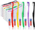 20pcs Disposable Toothbrushes with Toothpaste,Single Use Toothbrush with Toothpaste Individually Wrapped Disposable Travel Toothbrushes Kit Bulk f...