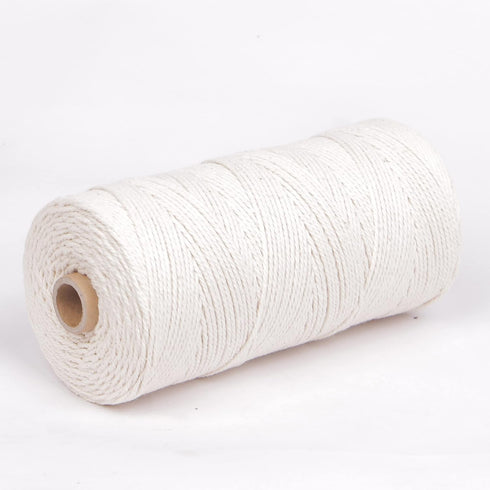 656ft Butchers Cotton Twine String 2mm Cooking Twine Food Safe for Bakers, Meat and Roasting, Gift Wrapping, Crafting & Knitting...
