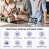 FCXJTU Digital Dual Kitchen Timer, Dual Count UP/Down Timer, Cooking Timer, Stopwatch, Large Display, Adjustable Volume Alarm and Flashing Light w...