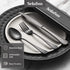 Travel Cutlery Set with Case Portable Silverware Utensils Set,4-pieces Stainless Steel Reusable Flatware Set Cutlery Set for Camping Picnic Hiking...