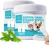 Pet Dental Care Finger Wipes, Pet Teeth Cleaning Wipes for Cats and Dogs, Dog Teeth Wipes, Freshen Breath, Reduce Plaque & Tartar, 2Pack, 100PCS...