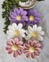 Crochet Daisy Car Accessories for Women Girls Cute Rear View Mirror Hanging Charms Handmade Daisy Flower Gifts for Crochet Lovers Car Decor Automo...