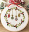 Embroidery Kit Christmas Ornaments Leaf Wreath Awesocrafts Full Range of Embroidery Starter Kits for Beginners Adults Kids DIY Handmade Easy Patte...