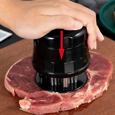 Meat Tenderizer, 56 Needles Stainless Steel Tenderizer For Tenderizing Steak Beef Fish And Poultry, Black...