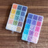 INSPIRELLE 1800 pieces 6mm Pearl Beads 30 Colors Plastic Spacers Beads for Jewelry Making and Crafting...